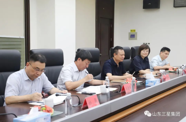 深圳證券交易所北方中心來山東三星集團調(diào)研 公司綜合實力獲高度認可