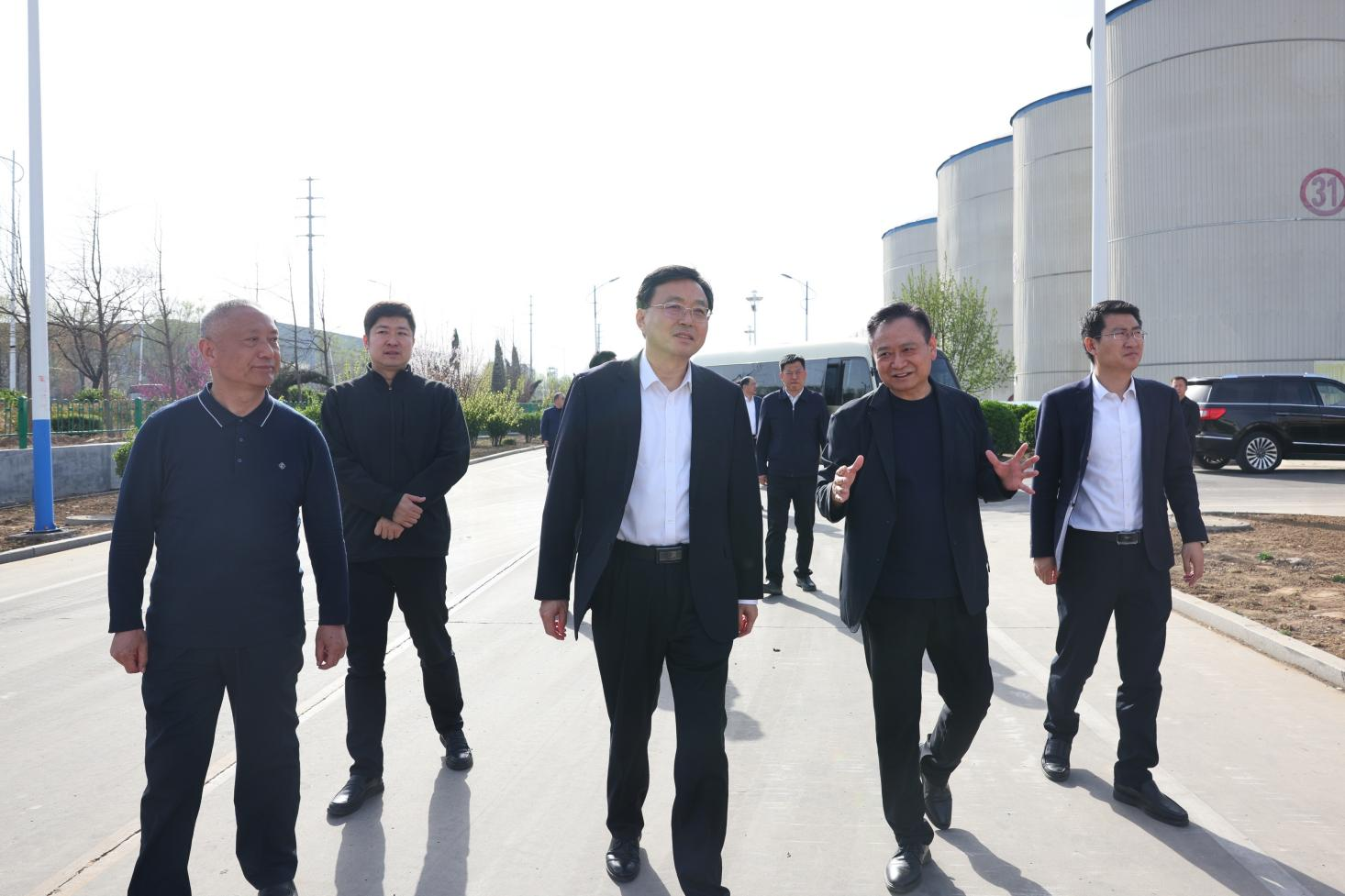 鄒平市委書記張謙來山東三星集團調(diào)研