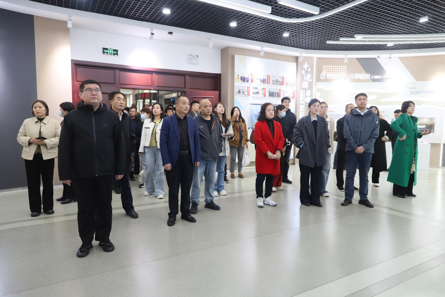 東營市墾利區(qū)“兩新”黨組織創(chuàng)優(yōu)示范培訓班來山東三星集團參觀交流